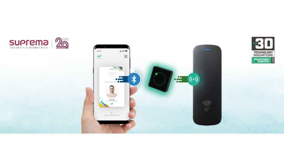 Suprema Airfob Patch selected 30 Top Technology Innovations of 2020 by Security Sales and Integration