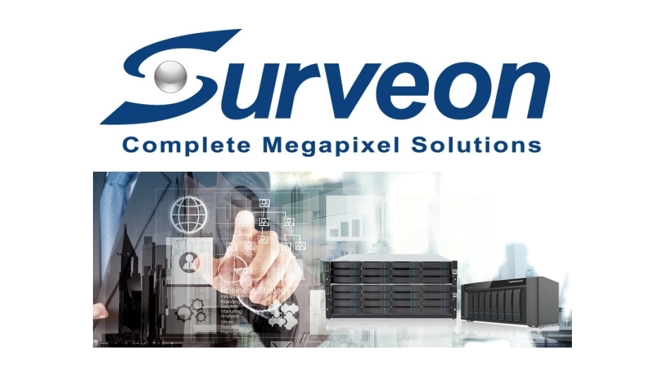 Surveon NAS NVR enhances data services to simplify IT deployments