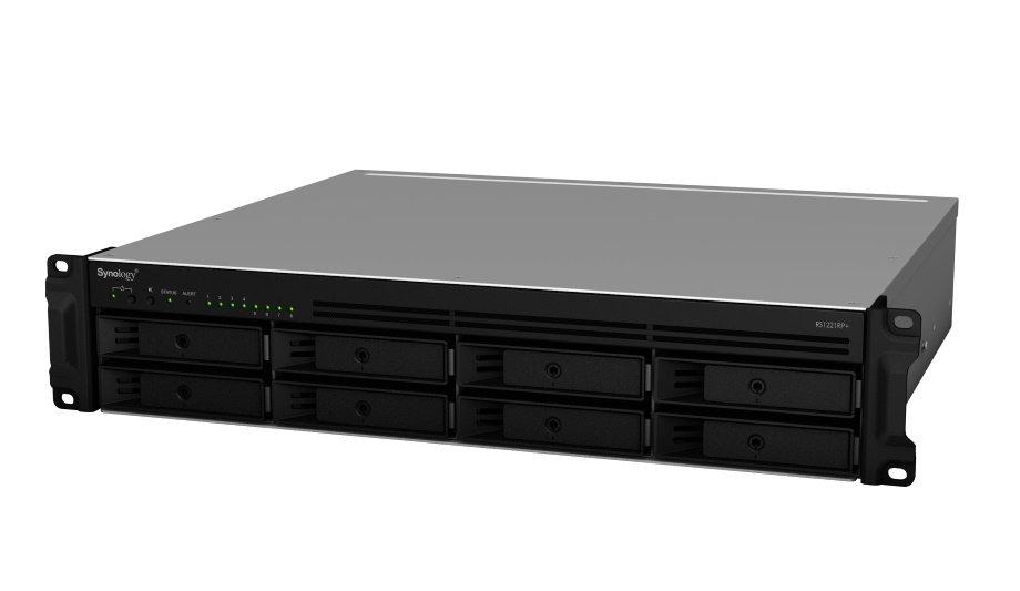 Synology Inc. releases RackStation RS1221+ and RS1221RP+ 2U 8-bay rackmounted storage servers