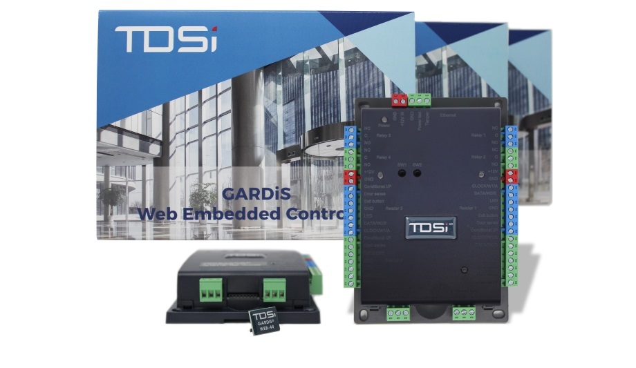 TDSi launches GARDiS cyber secure and web embedded access controller