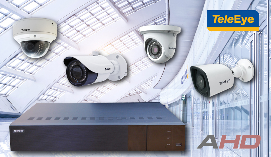 TeleEye launches new AHD solutions with 4MP IR Cameras and 4MP DVRs