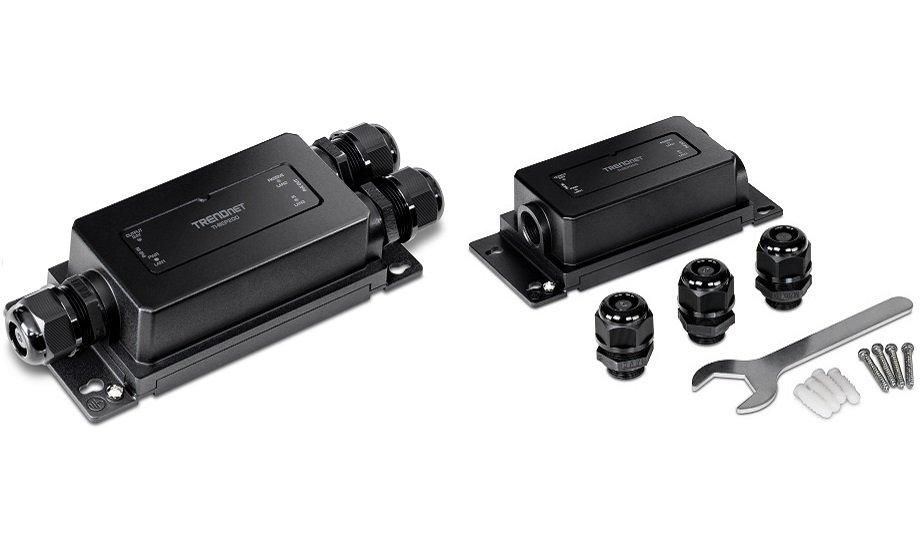 TRENDnet releases industrial outdoor Gigabit PoE+ Extender, simultaneously supports active and passive PoE+