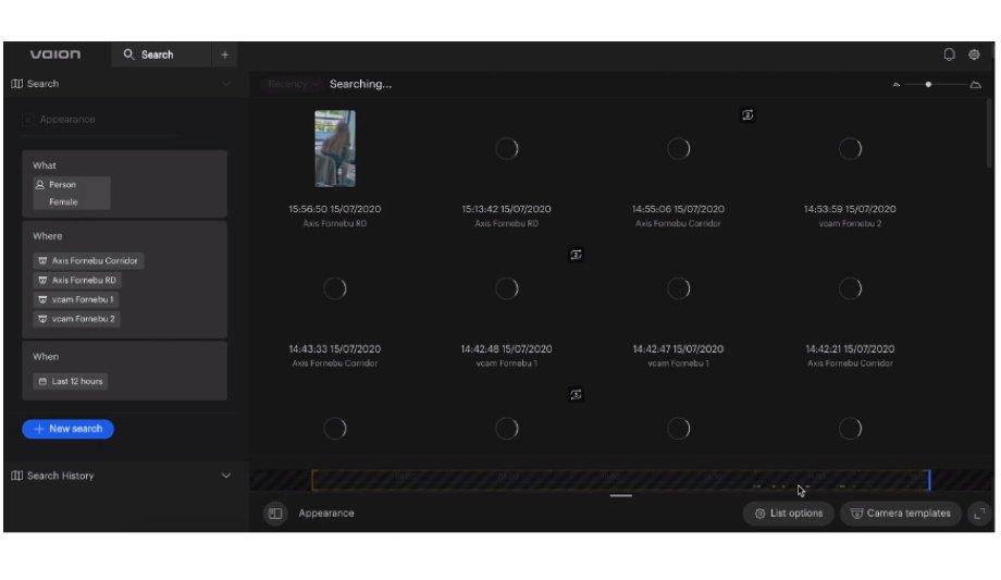Vaion releases vcore 2.3 update, the ability to stream RTSP and RTSPS to external systems and gender searching