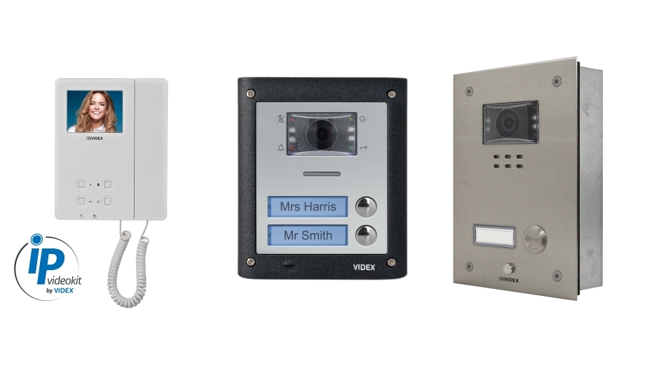Videx launches IP intercom door entry portfolio for commercial applications