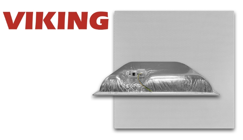 Viking Electronics adds latest easy-to-install IP Ceiling Tile Talk-Back Speaker to its VoIP paging speakers product line