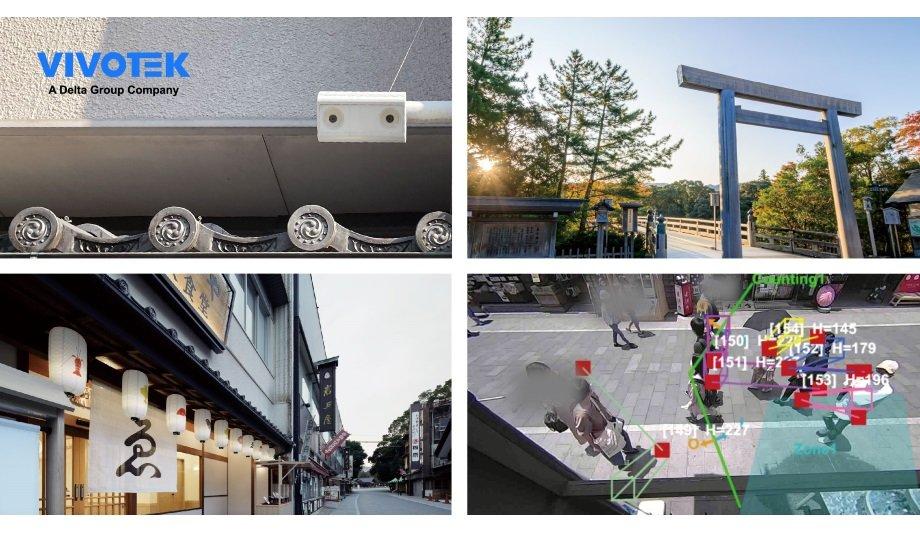 VIVOTEK tailors AI solutions tracking people flow for the Japanese city of Ise, accelerating the revitalisation of local tourism