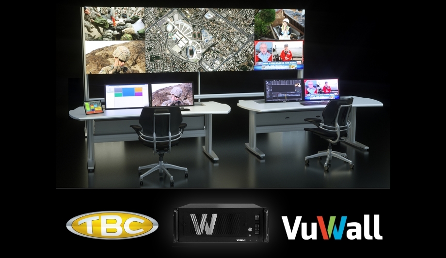 VuWall partners with TBC Consoles to provide customers with an affordable and efficient control room kit