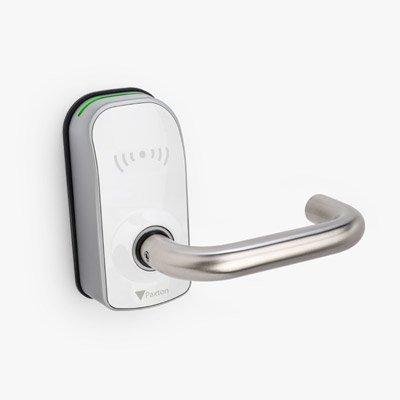 Paxton Access 900-610WT Euro external white electronic door handle