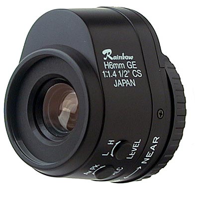 Rainbow H6GECS-1/2 CCTV camera lens