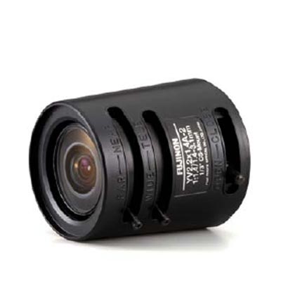 Fujinon YV2.2x1.4A-2 CCTV camera lens with manual iris
