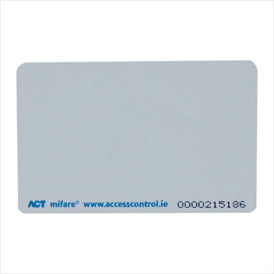 The ACTpro mifare 1KB ISO Card, compatible with the ACTpro Mifare Range