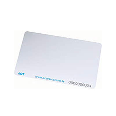 The ACTProx ISO Card - a printable card for use with ACTsmart2, ACTpro-X ranges