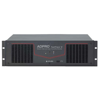 ADPRO 55000100 - 4 channel 500 GB FastTrace 2 hybrid with 8 monitored I/P. 4 relay o/P, 1 comms. & No DTC