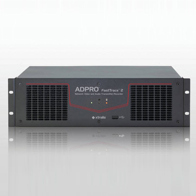 ADPRO 56102100 8 channel 1TB FastTrace 2x hybrid network video recorder and transmitter with 8 monitored and no DTC