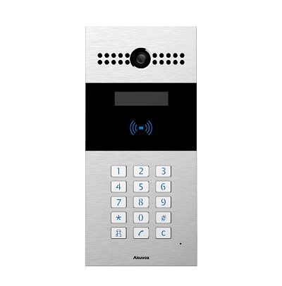 Akuvox R27A SIP-enabled IP video door phone with a RF card reader and a numeric keypad