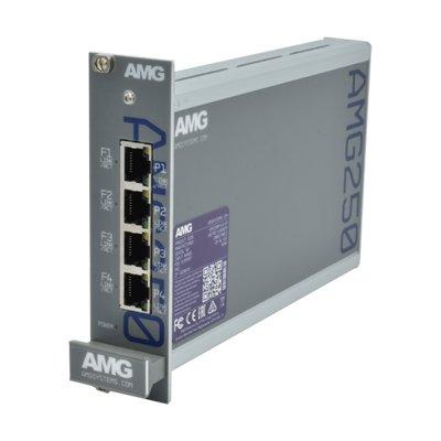 AMG AMG250R-4G-4S Quad Channel Rack Mount Media Converters (4+4)