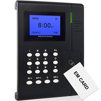 Anviz Global OC180 standalone RFID time attendance device