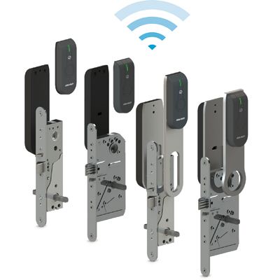 ASSA ABLOY - Aperio™ L100 FINN electronic lock with standard RFID-reader