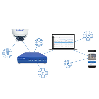 Avigilon VMA-BLU-8P8 subscription-based cloud service platform for security and surveillance