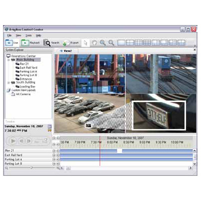 Avigilon Control Center is a software with high definition stream management