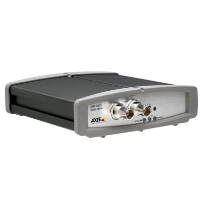 Axis 241SA Video Server One channel Video Server Two-way Audio Support and Balun 