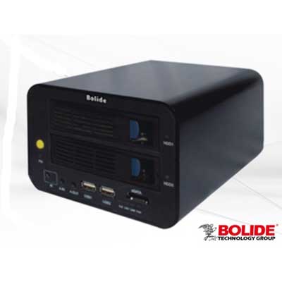 Bolide BN NVR S4-S8-S16 supports 16-channel H.264 high profile recording