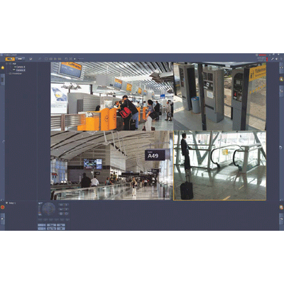 Bosch BVC-ESIP08A CCTV software with live viewing of multiple cameras