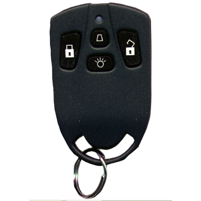 Bosch Security Systems RF3334 keyfob with uniquely coded arm and disarm buttons