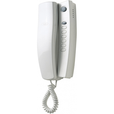 BPT YC/200UK Lynea handset with lock button (white)