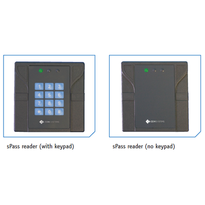 CEM sPass DESFire reader contactless smart card reader