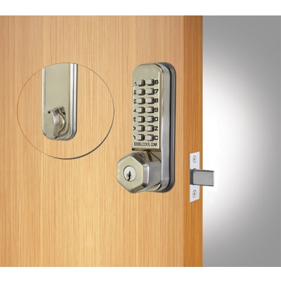 Codelocks CL210 Mortice Deadbolt with Key Override