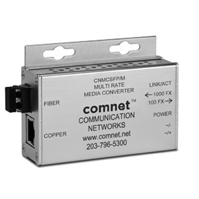 Comnet CNMCSFP/M 10/100/1000 Mbps ethernet media converters