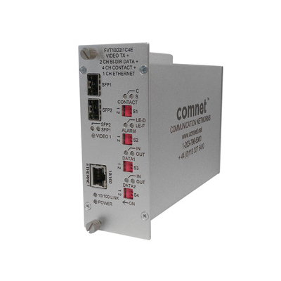 ComNet FVT10D2I1C4E transmitter video / bi-directional data