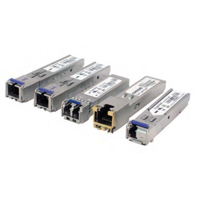 Comnet SFP Modules copper and optical fiber ethernet connectors
