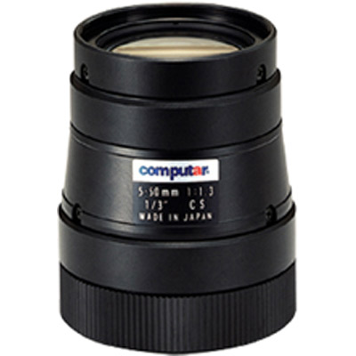 Computar T10Z0513FCS 1/3'' varifocal CCTV camera lens with auto iris