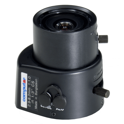 Computar TG3Z2910AFCS-IR CCTV camera lens with light weighting method