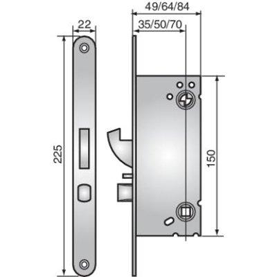 ASSA ABLOY Connect 340 sash lock for Smartair