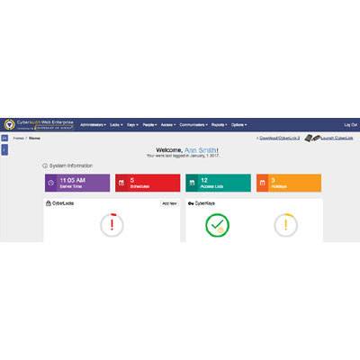 CyberLock CyberAudit-Web Enterprise management software