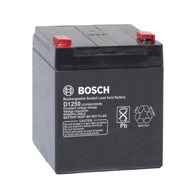 Bosch D1250 12 V sealed lead‑acid battery