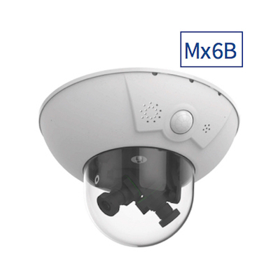 MOBOTIX Mx-D16B-F-6D6N036 D16B Complete Cam 6MP, 2x B036 (Day & Night)