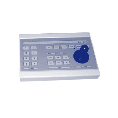 Dedicated Micros dtx400 telemetry transmitter and controller with ergonomic wipe clean keyboard and 8 presets