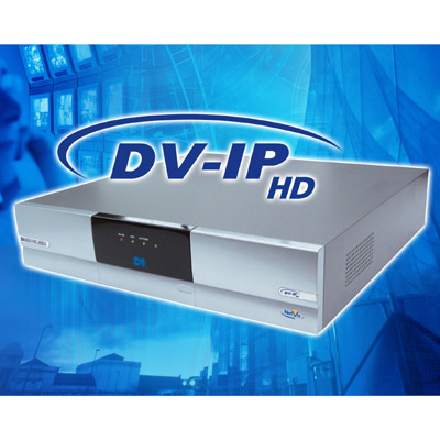 Dedicated Micros presents the DV-IP HD network DVR with high definition recording and playback 