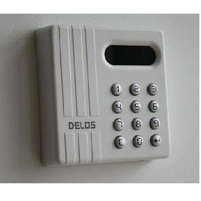 Delos International DA-302K/DA-303K access control reader with integrated keypad