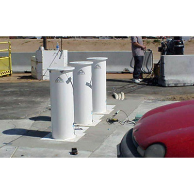 Delta Scientific DSC701 M manual bollard barricade system