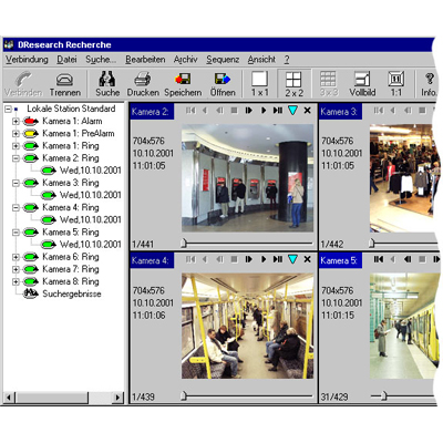 DResearch GmbH TeleObserver CMS CCTV software