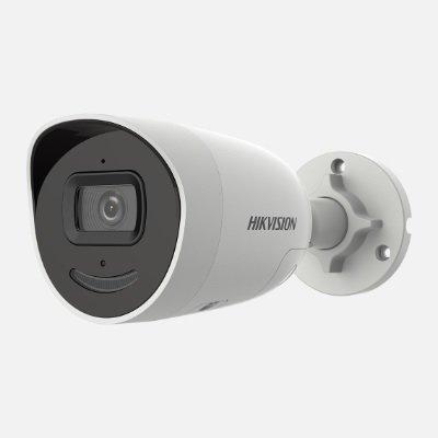Hikvision DS-2CD2066G2-IU/SL 6 MP AcuSense Strobe Light and Audible Warning Fixed Bullet Network Camera