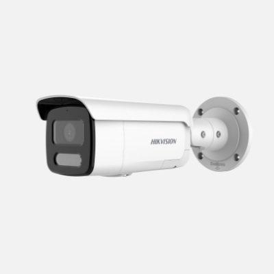 Hikvision DS-2CD2T47G2-LSUSL 4 MP ColorVu Strobe Light and Audible Warning Fixed Bullet Network Camera