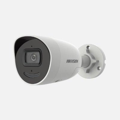 Hikvision DS-2CD3056G2-IU/SL 5 MP AcuSense Strobe Light and Audible Warning Fixed Mini Bullet Network Camera