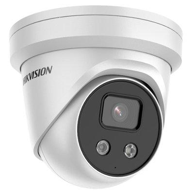 Hikvision DS-2CD3326G2-ISU/SL 2 MP AcuSense Strobe Light and Audible Warning Fixed Turret Network Camera