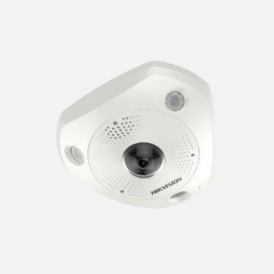 Hikvision DS-2CD6365G0-IVS(B)(1.27mm) 6MP IR fisheye IP camera
